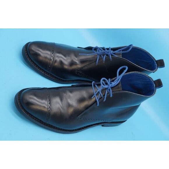 Allen Edmonds Bleecker Street Boots Black Sz 9.5 D Made In USA $495 MSRP main image 9